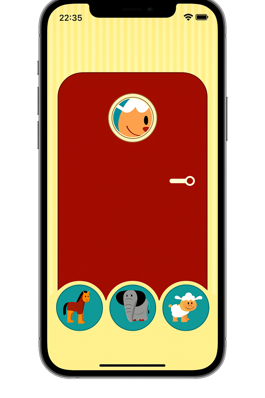 App preview on phone