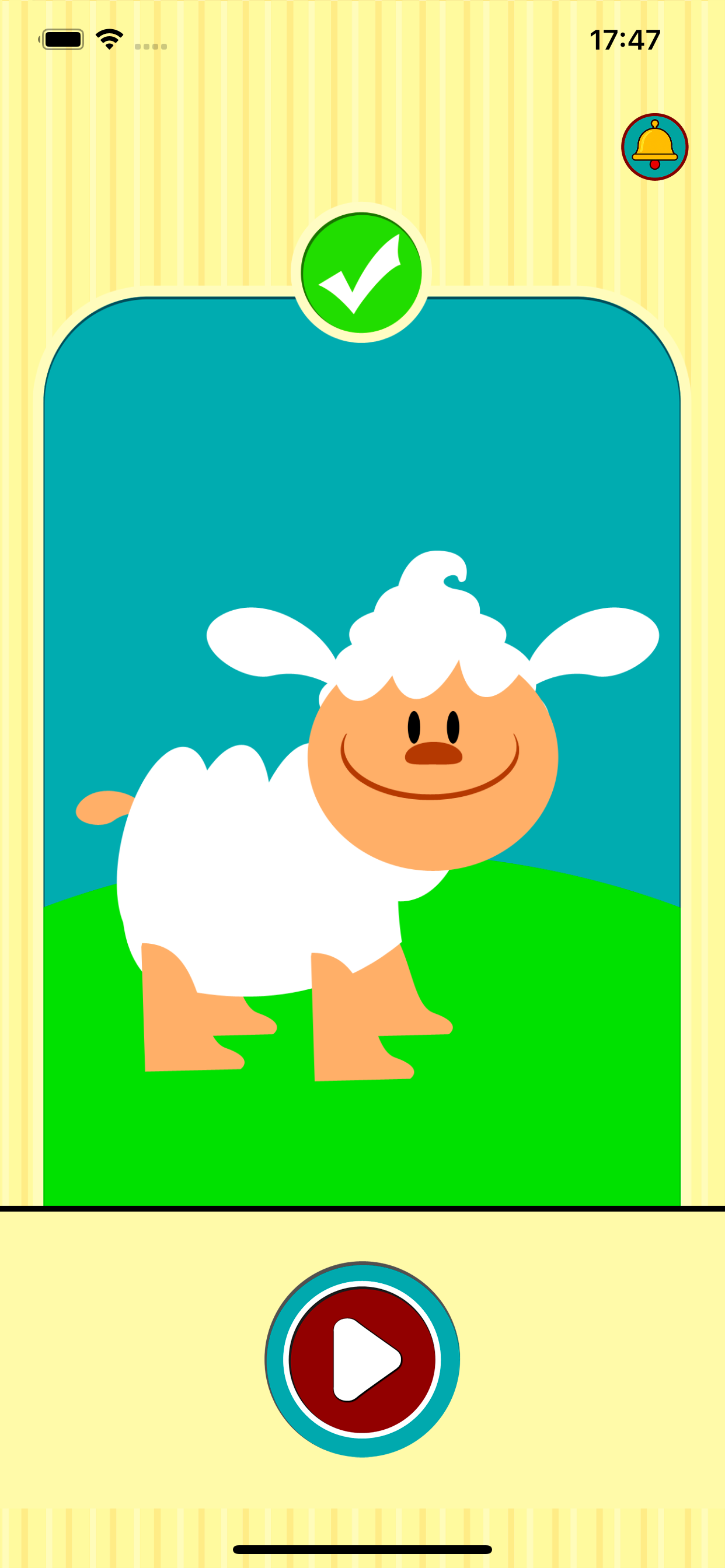 Educational app for toddlers